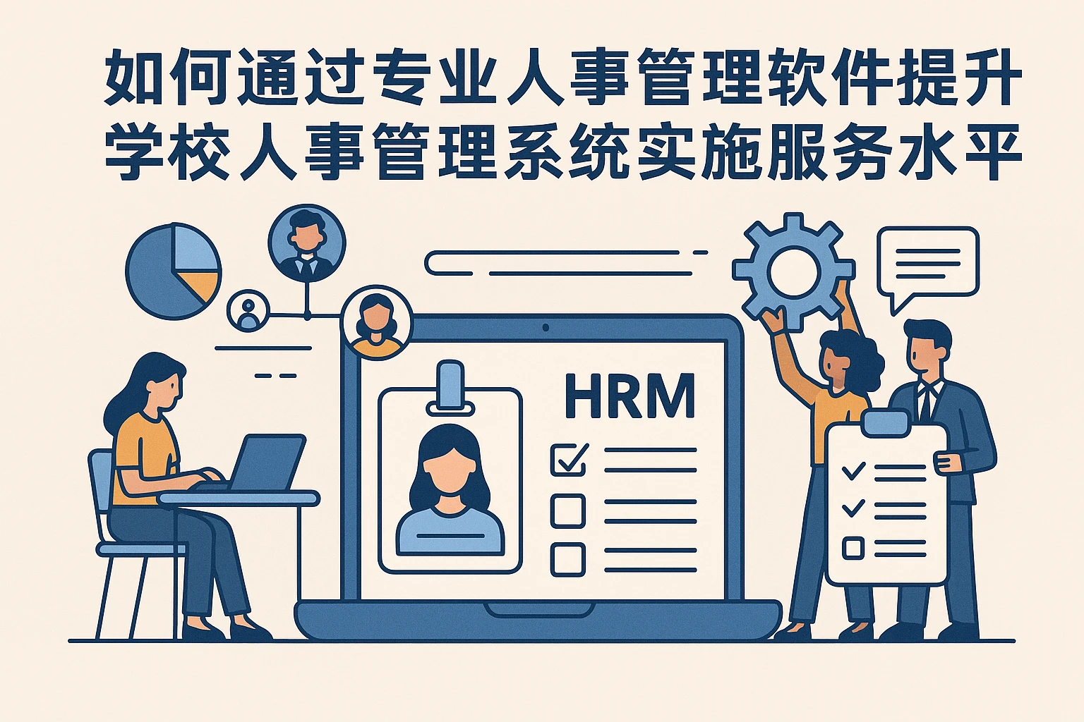 如何通过专业人事管理软件提升学校人事管理系统实施服务水平
