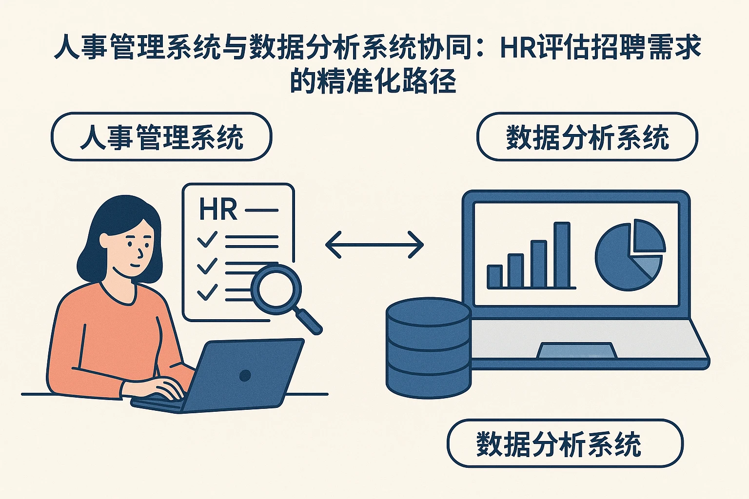 人事管理系统与数据分析系统协同:HR评估招聘需求的精准化路径