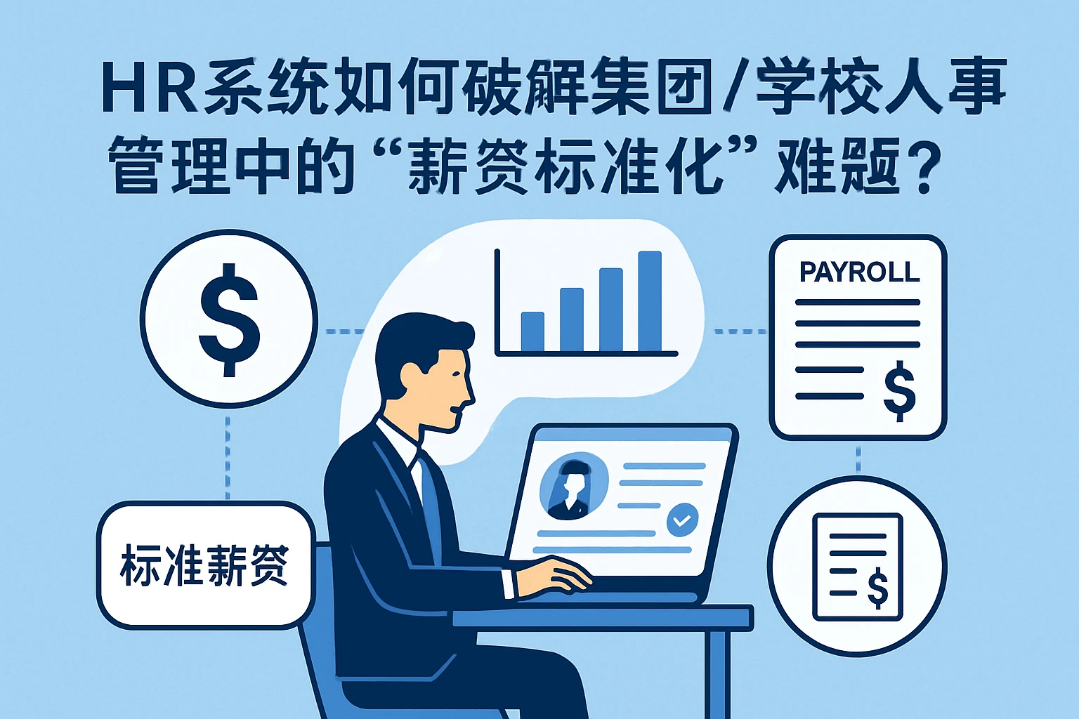 HR系统如何破解集团/学校人事管理中的“薪资标准化”难题?