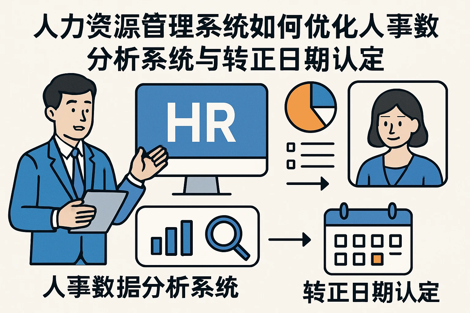 人力资源管理系统如何优化人事数据分析系统与转正日期认定