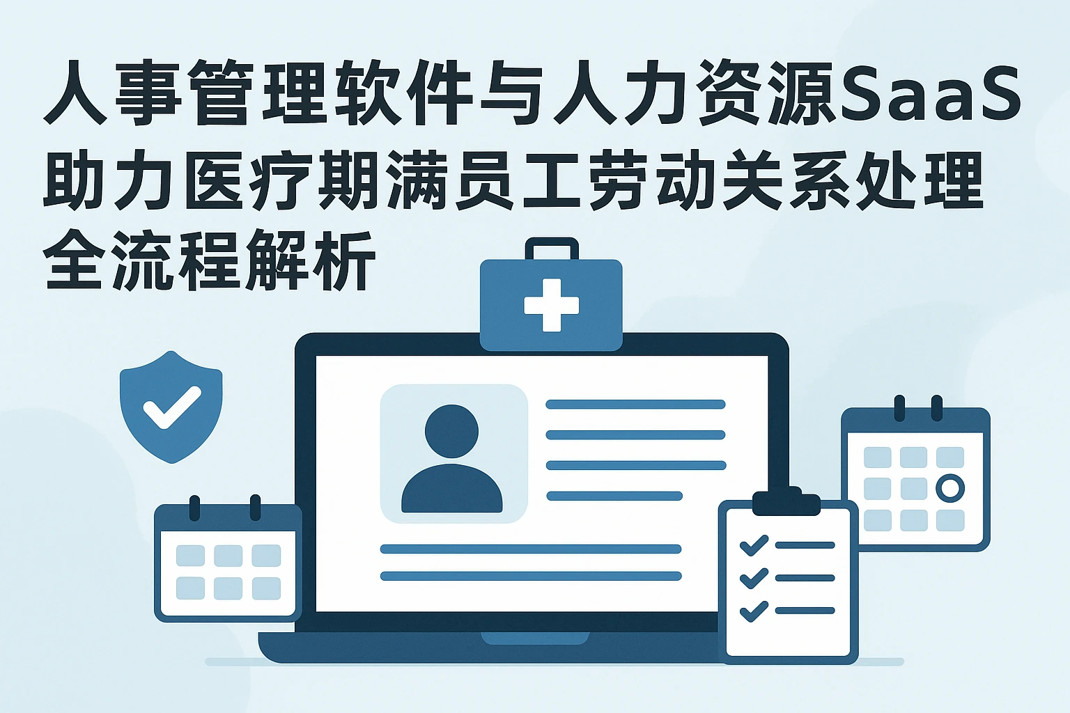 人事管理软件与人力资源SaaS助力医疗期满员工劳动关系处理全流程解析