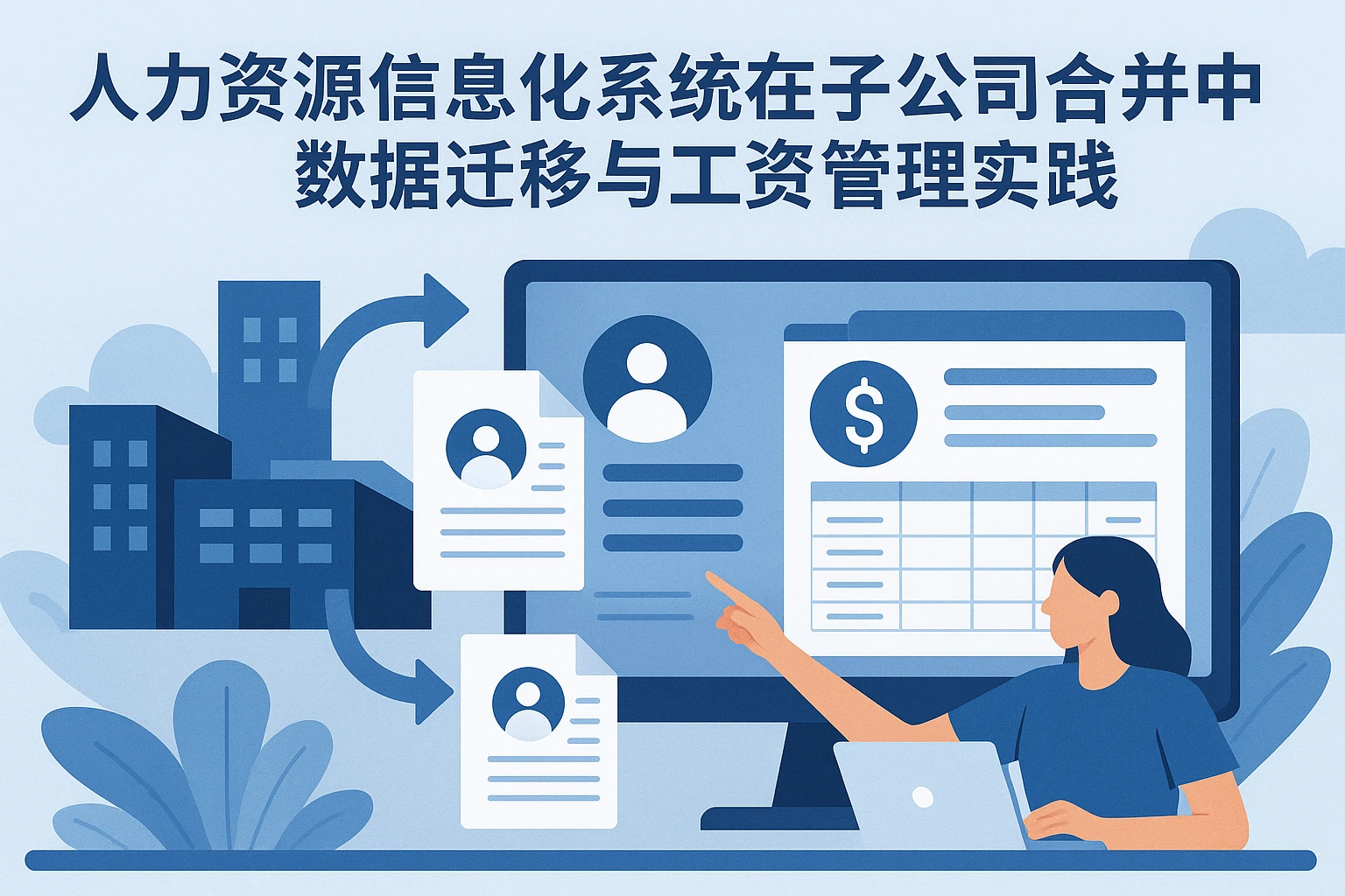 人力资源信息化系统在子公司合并中的数据迁移与工资管理实践