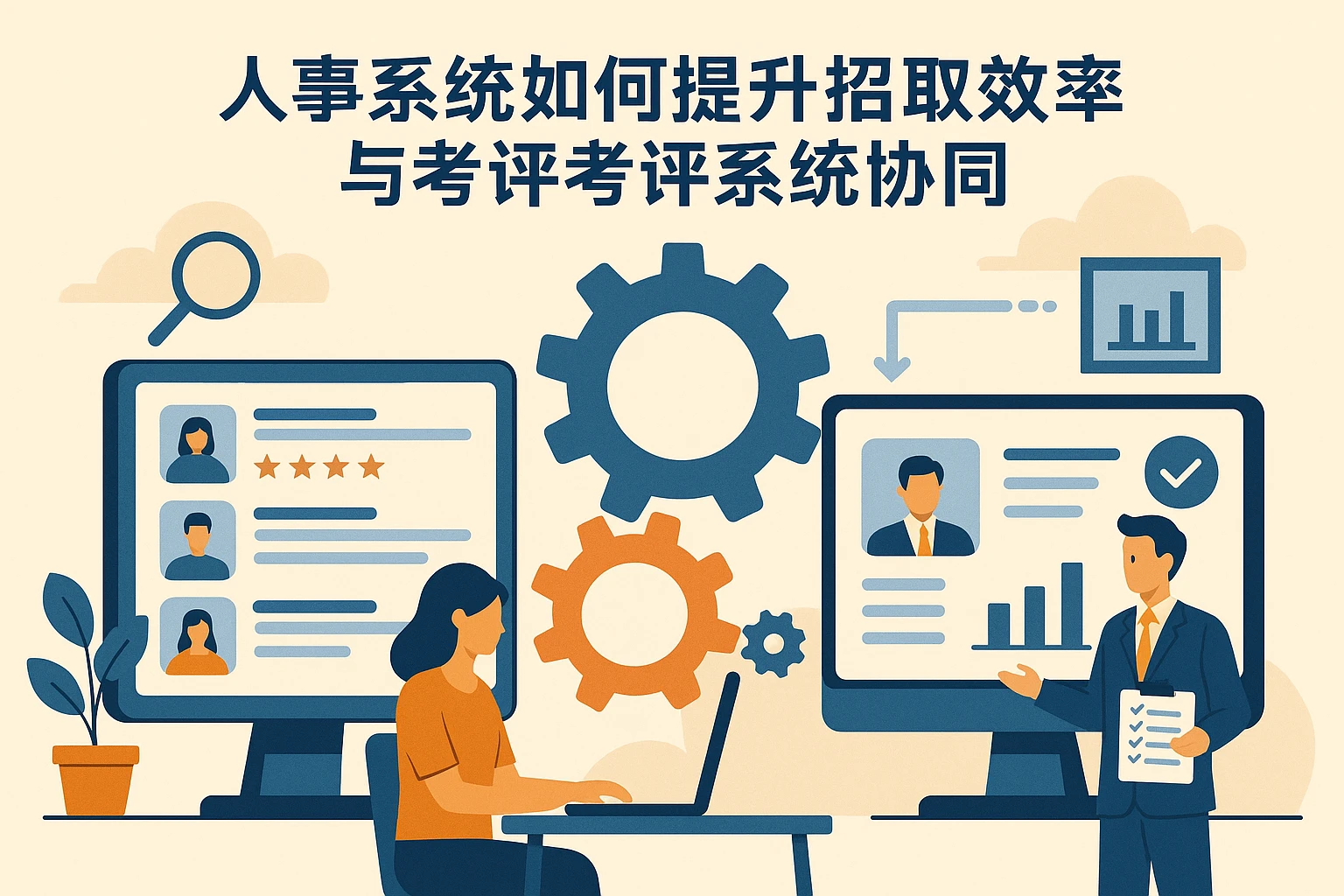 人事系统如何提升招聘效率与绩效考评系统的协同效应