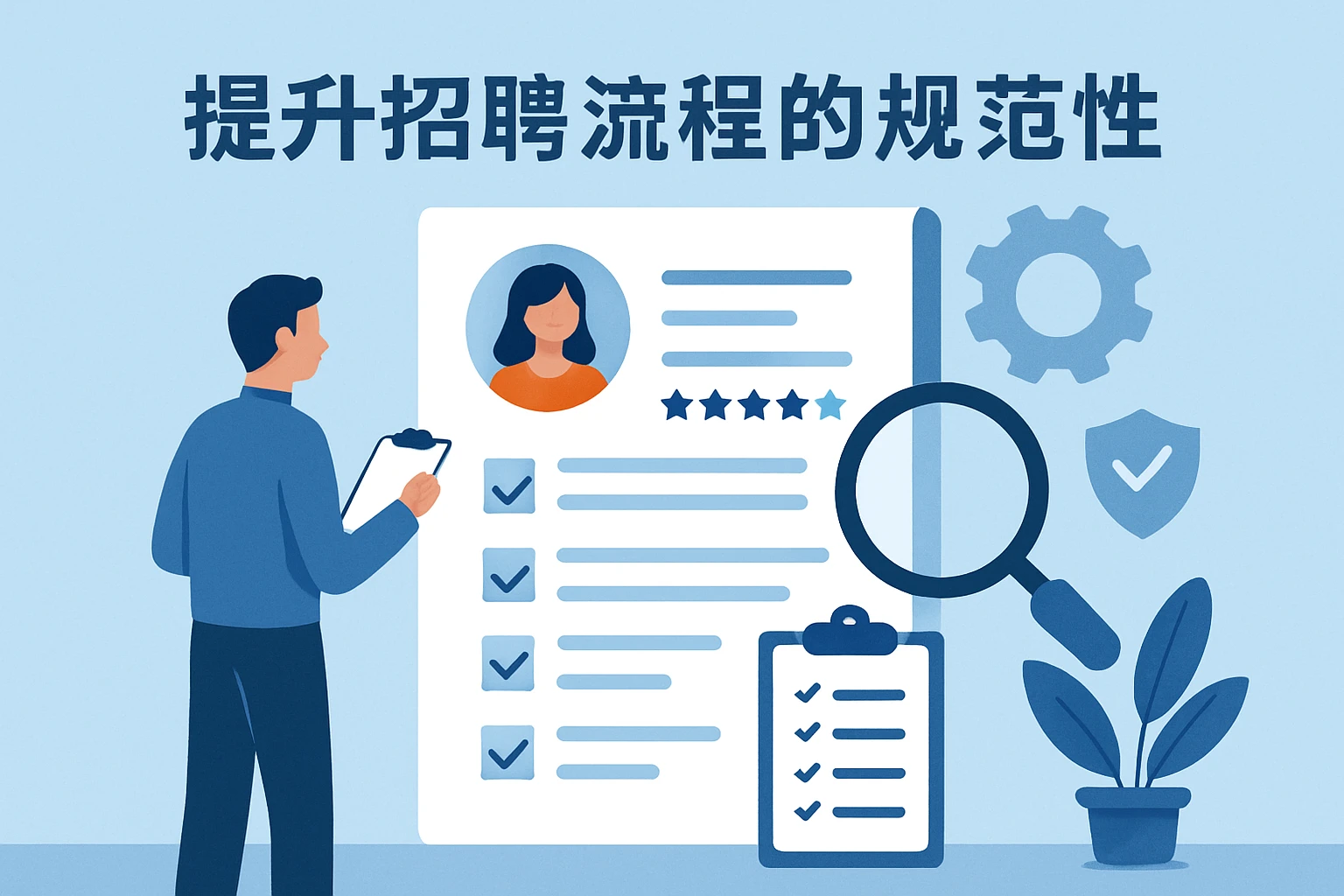 提升招聘流程的规范性