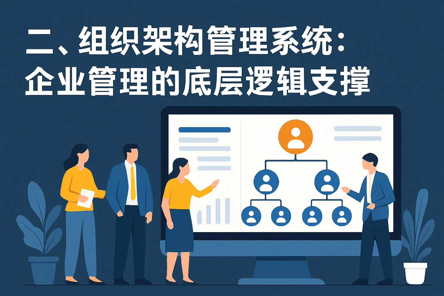 二、组织架构管理系统:企业管理的底层逻辑支撑