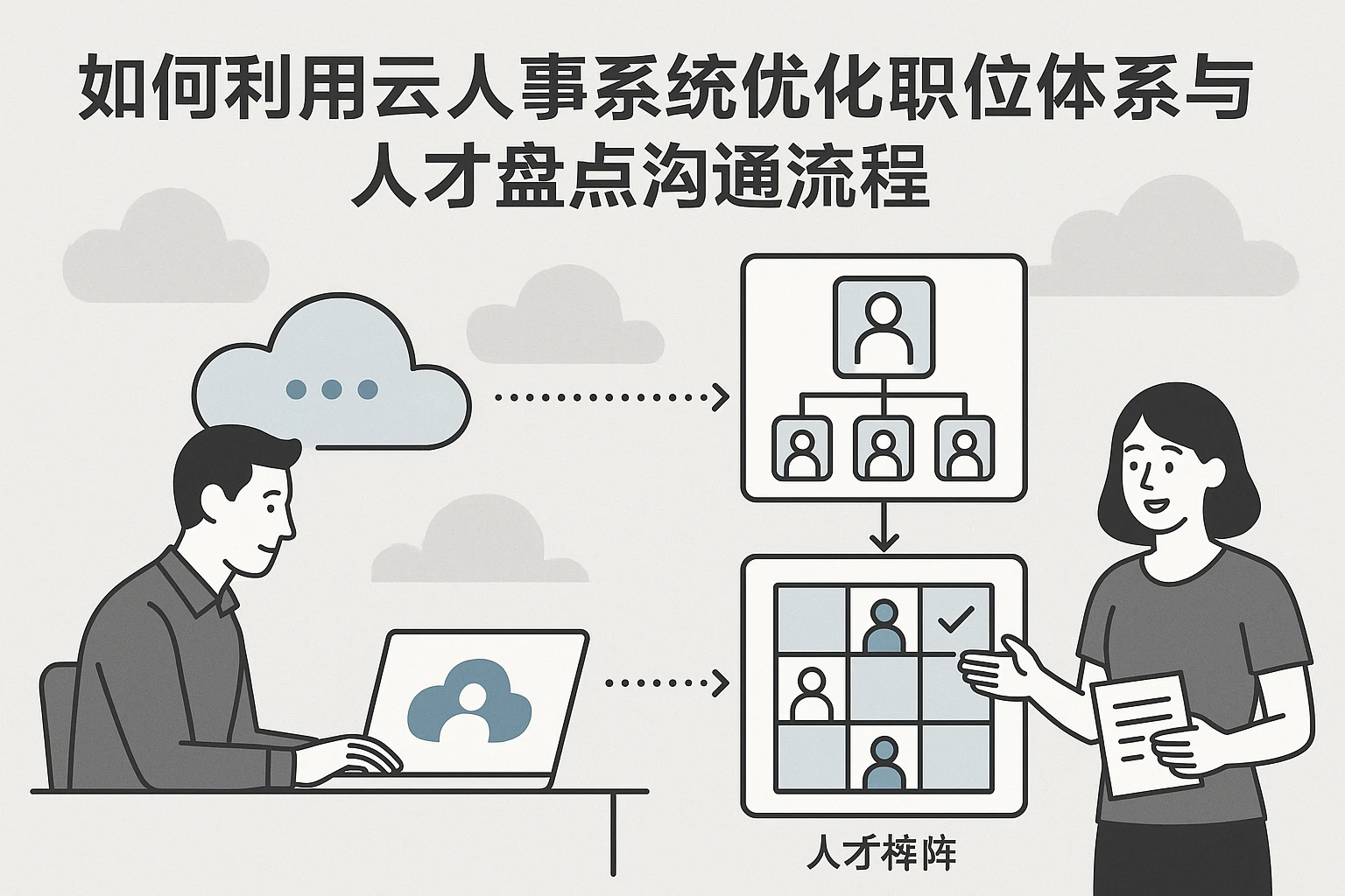 如何利用云人事系统优化职位体系与人才盘点沟通流程