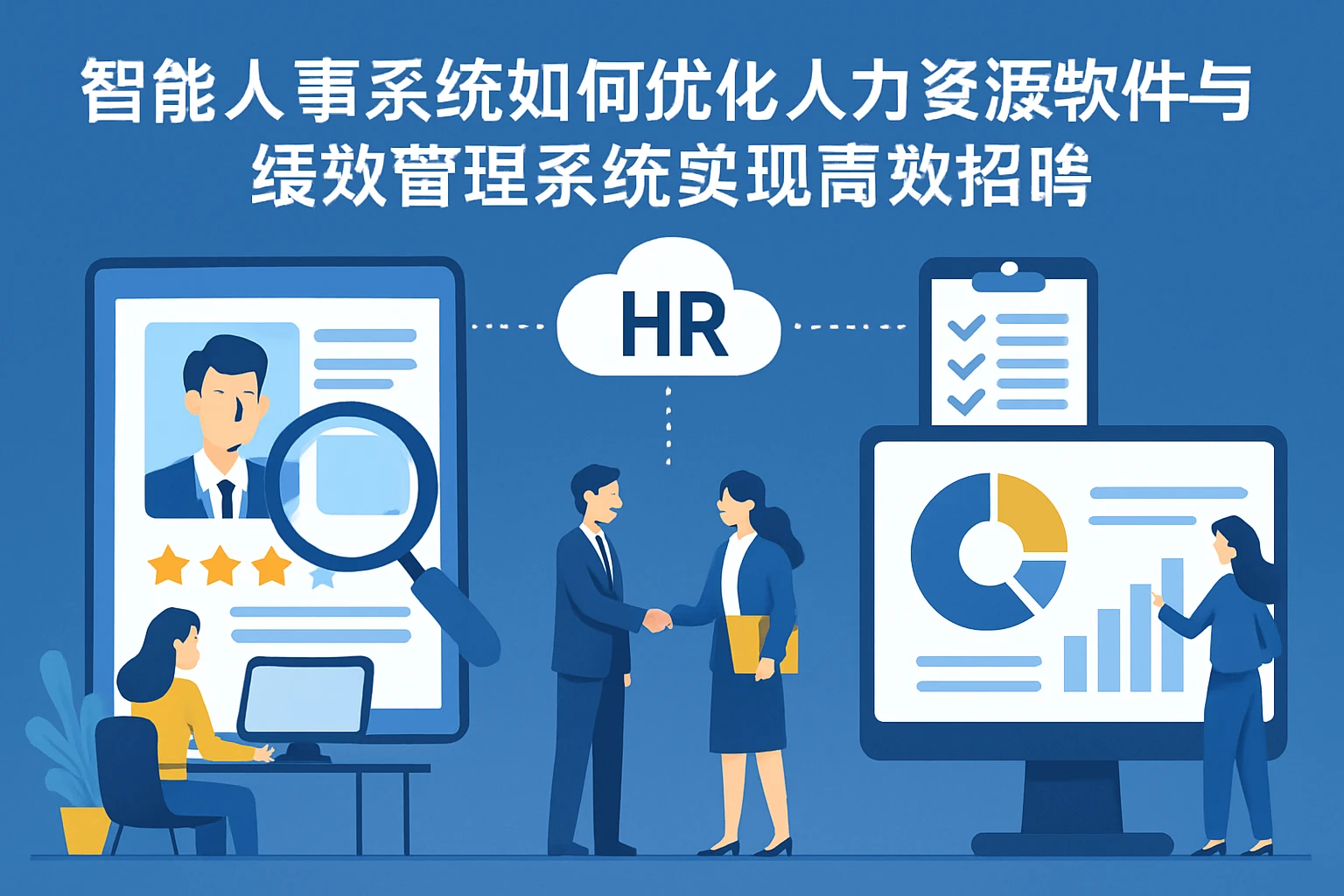 智能人事系统如何优化人力资源软件与绩效管理系统实现高效招聘