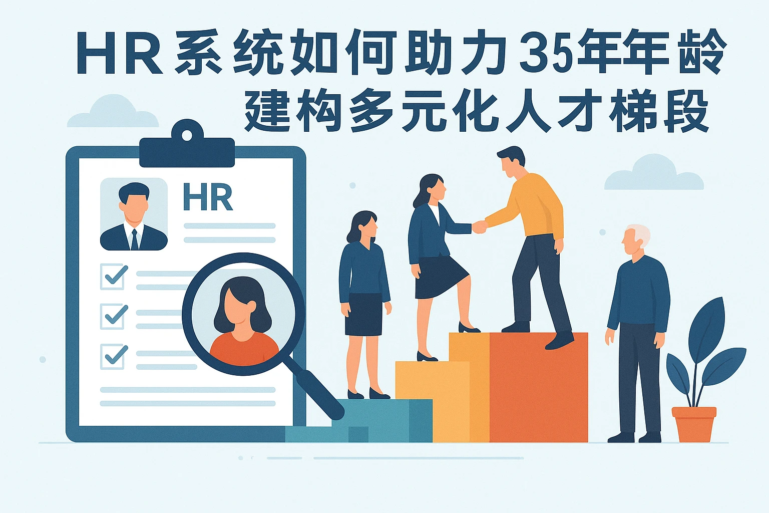 HR系统如何助力企业打破35岁年龄门槛，构建多元化人才梯队