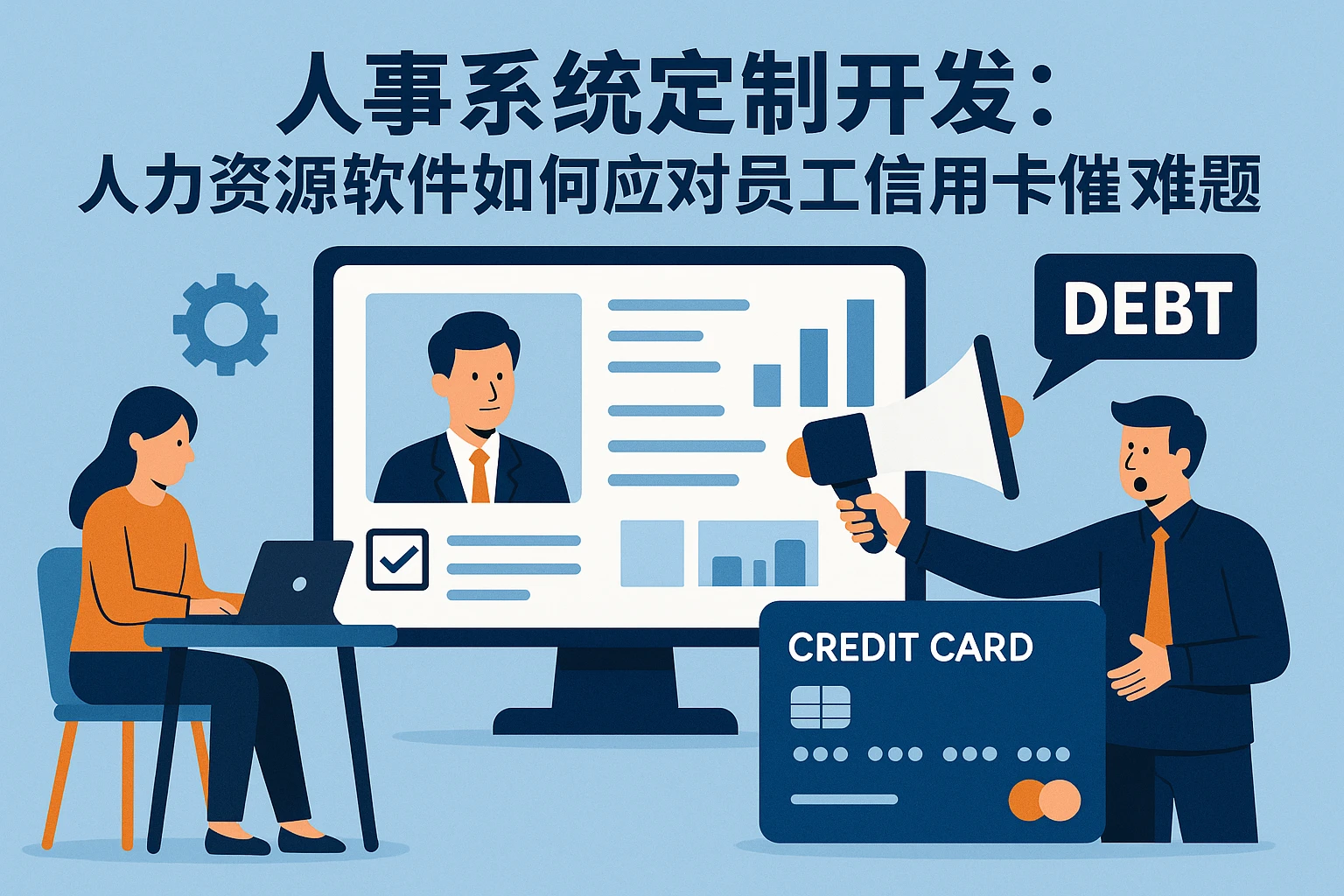 人事系统定制开发:人力资源软件如何应对员工信用卡催收难题