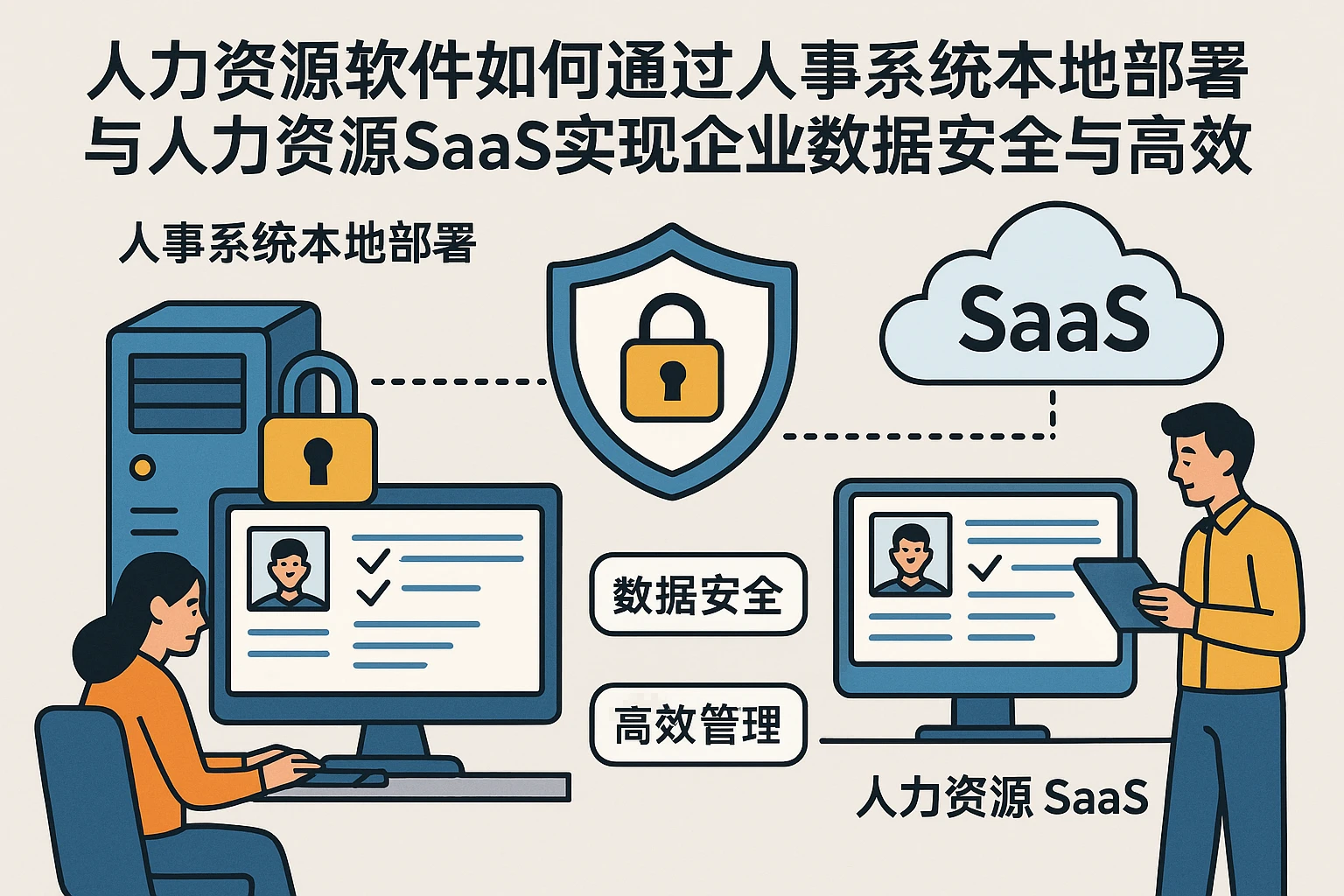 人力资源软件如何通过人事系统本地部署与人力资源SaaS实现企业数据安全与高效管理