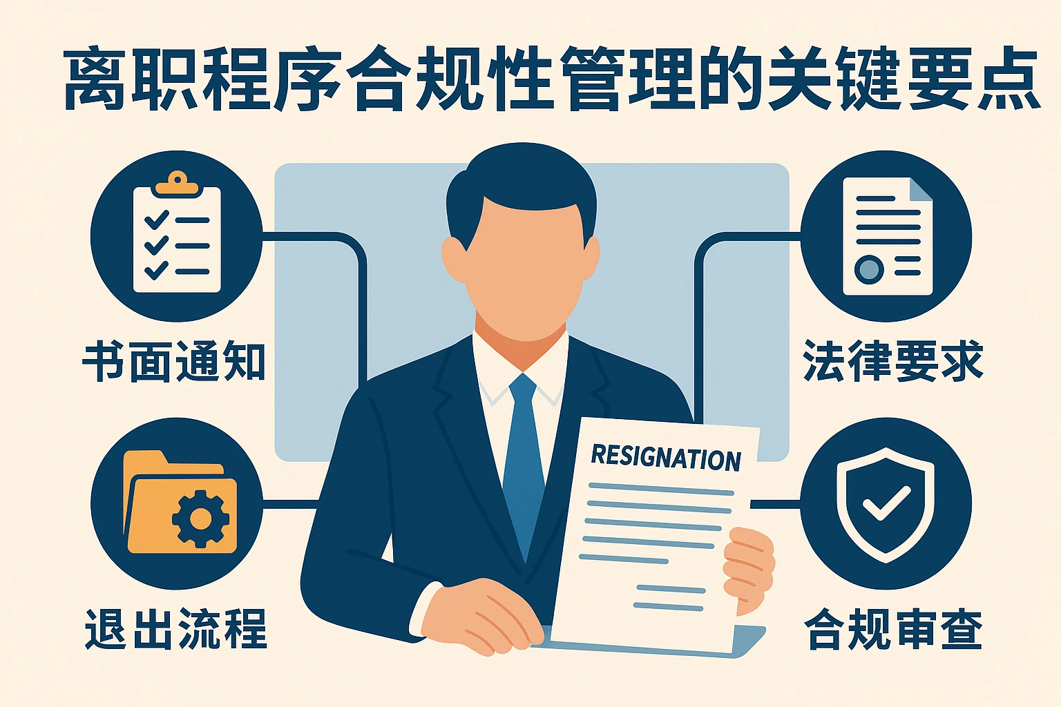 离职程序合规性管理的关键要点