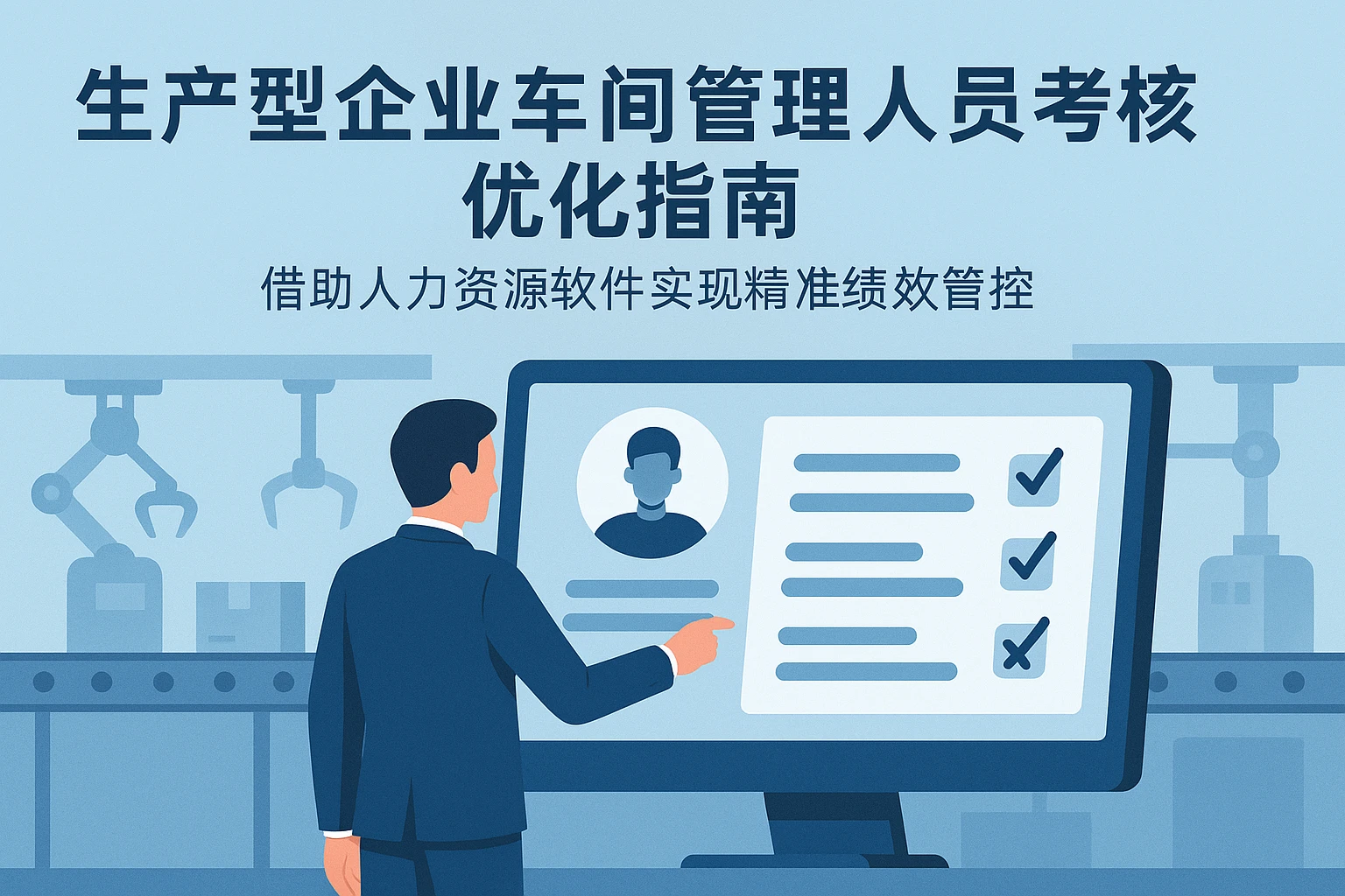 生产型企业车间管理人员考核优化指南：借助人力资源软件实现精准绩效管控