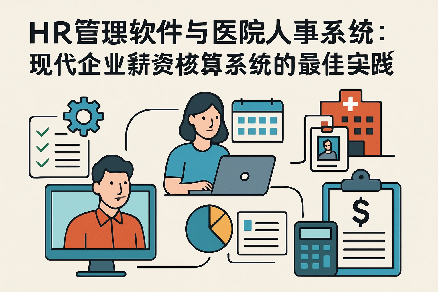 HR管理软件与医院人事系统：现代企业薪资核算系统的最佳实践