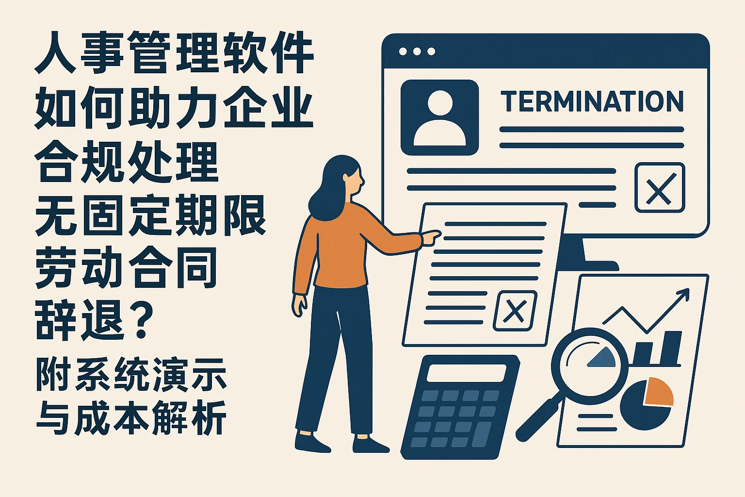 人事管理软件如何助力企业合规处理无固定期限劳动合同辞退?附系统演示与成本解析