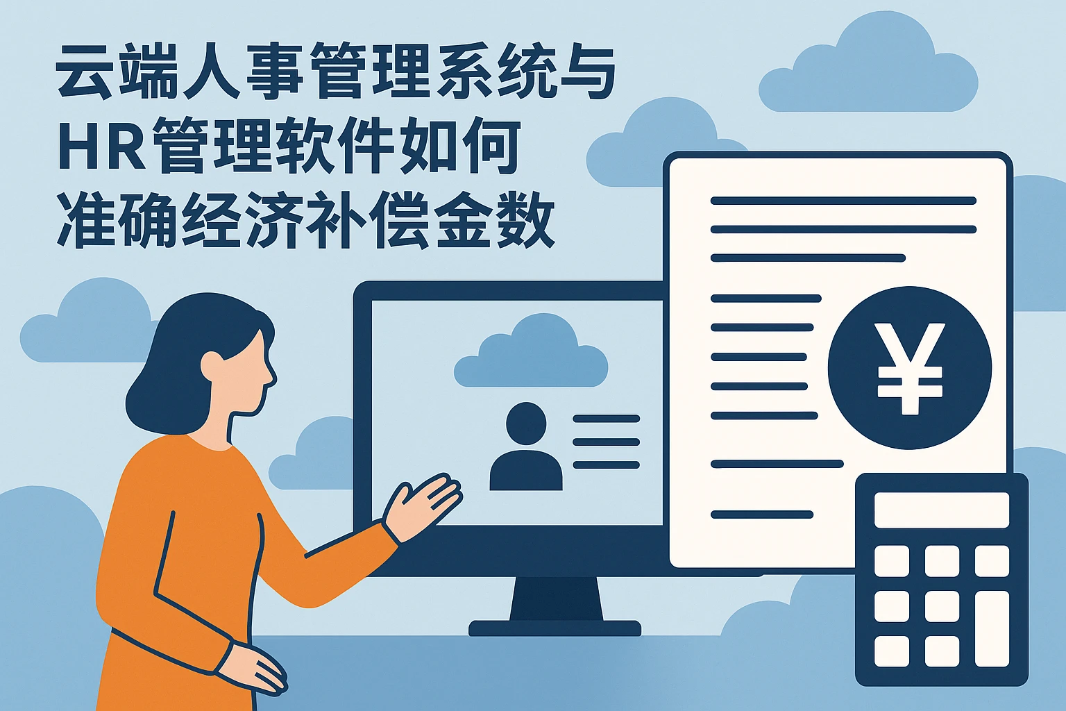 云端人事管理系统与HR管理软件如何准确计算经济补偿金基数