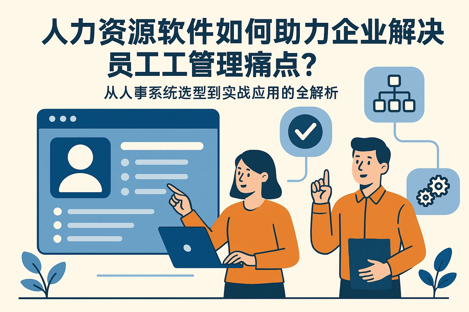 人力资源软件如何助力企业解决员工管理痛点?从人事系统选型到实战应用的全解析