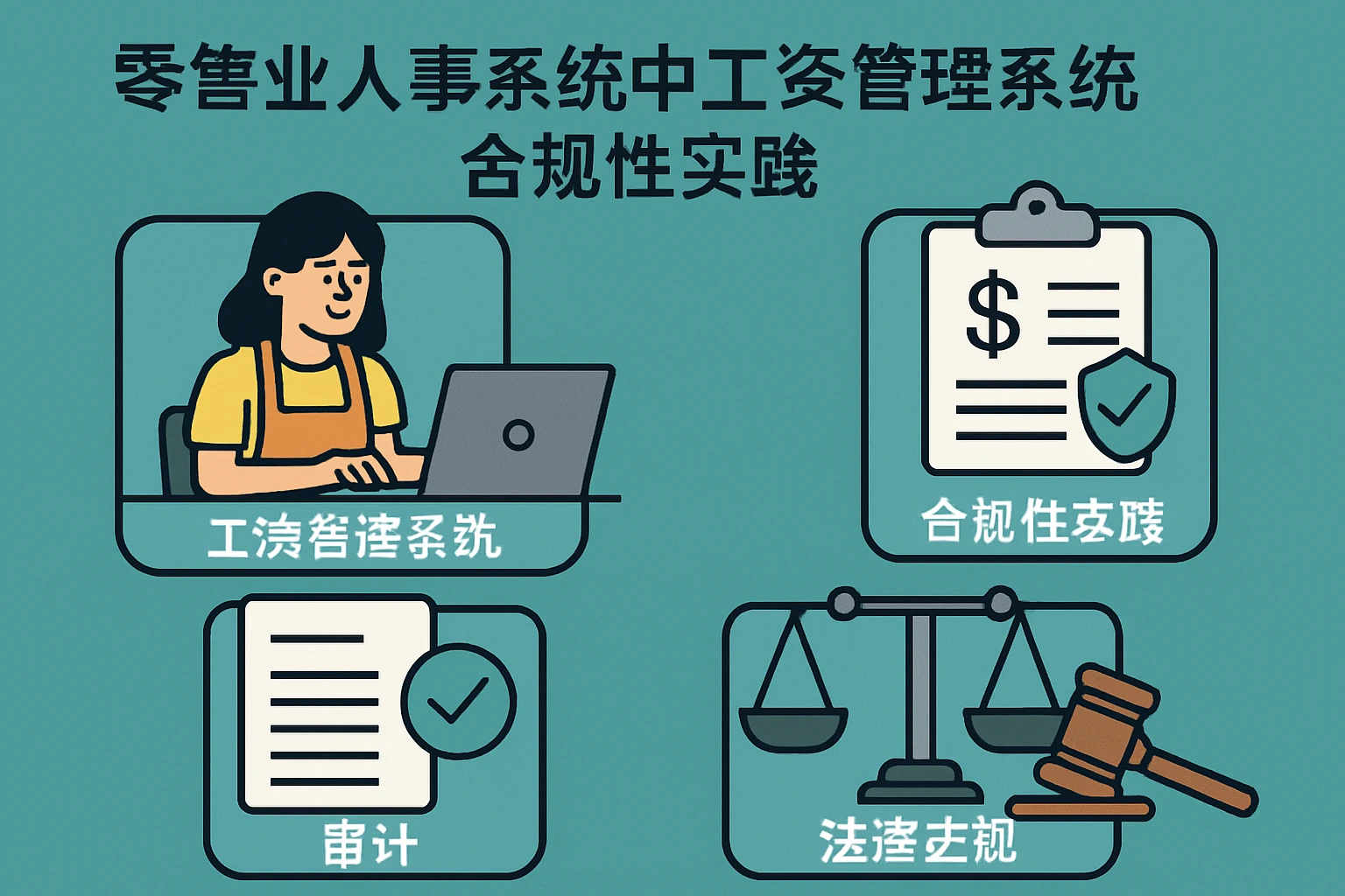 零售业人事系统中工资管理系统的合规性实践