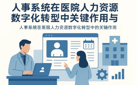 人事系统在医院人力资源数字化转型中的关键作用与实践案例