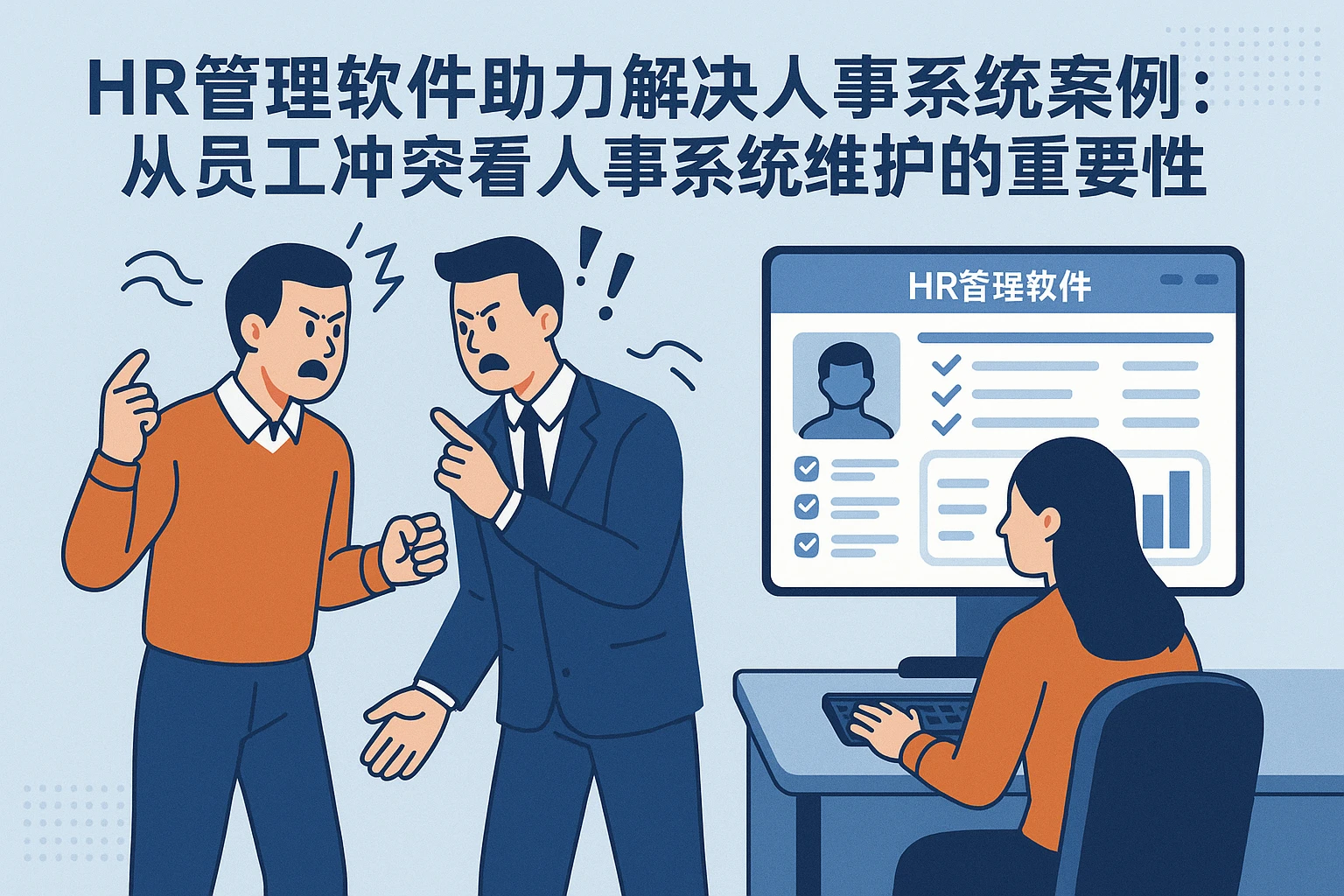 HR管理软件助力解决人事系统案例:从员工冲突看人事系统维护的重要性