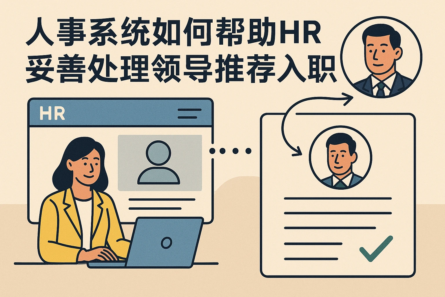 人事系统如何帮助HR妥善处理领导推荐入职难题