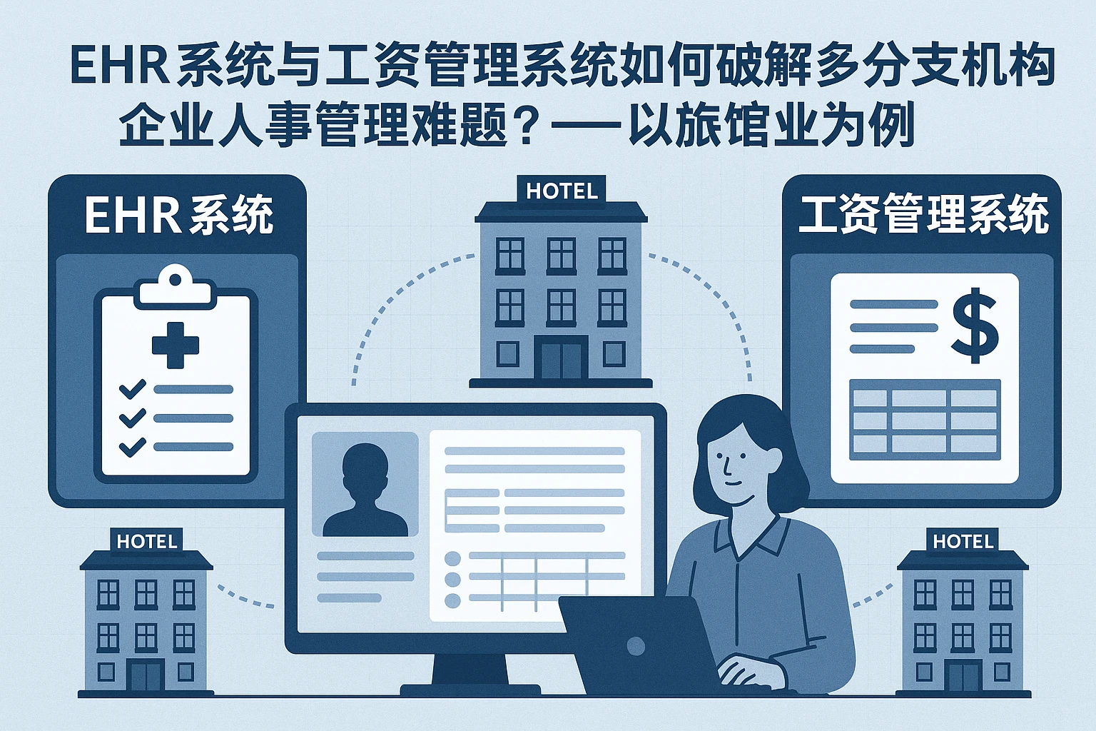 EHR系统与工资管理系统如何破解多分支机构企业人事管理难题?——以旅馆业为例