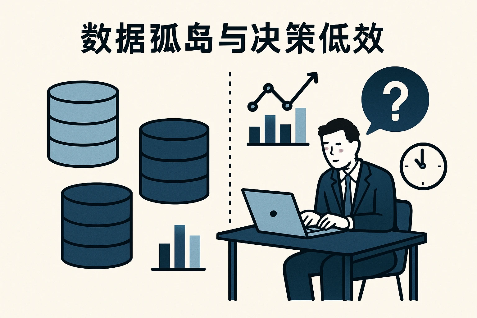 2. 数据孤岛与决策低效