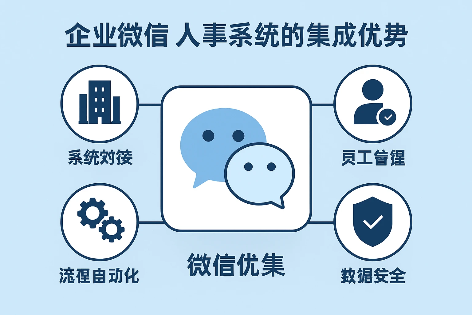 企业微信人事系统的集成优势