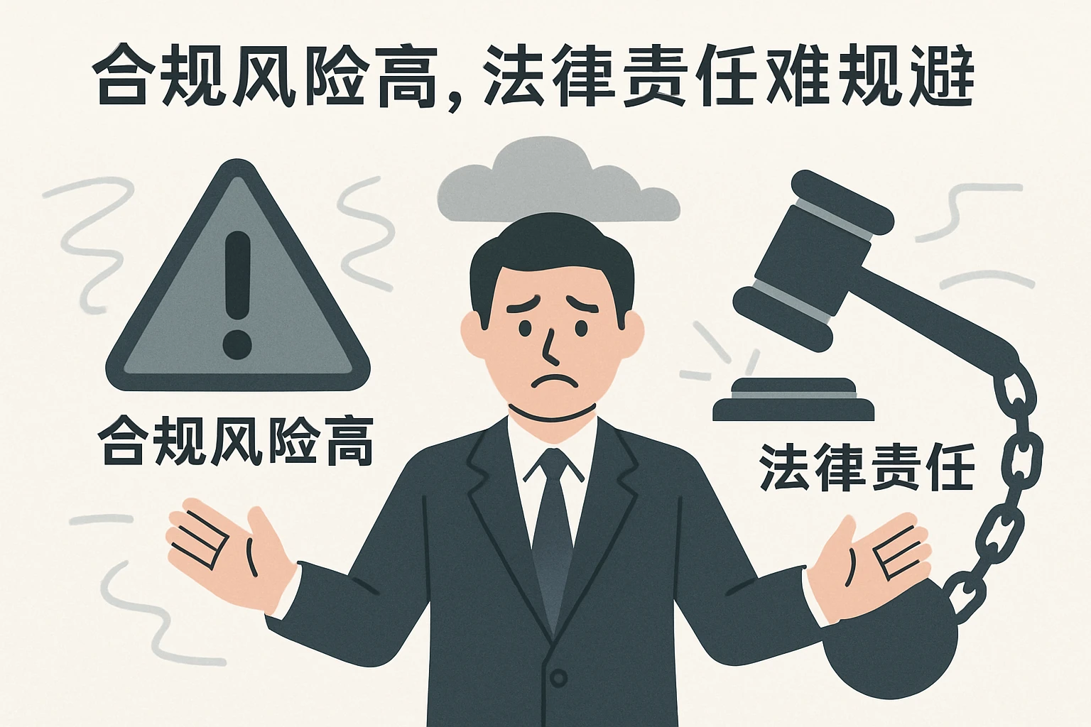 2. 合规风险高,法律责任难规避