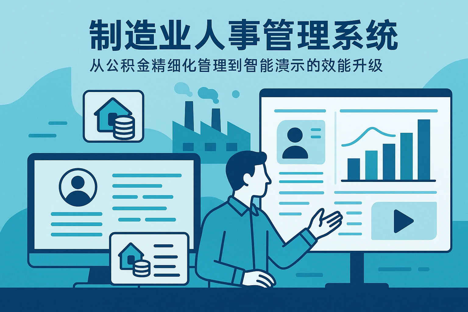 制造业人事管理系统：从公积金精细化管理到智能演示的效能升级
