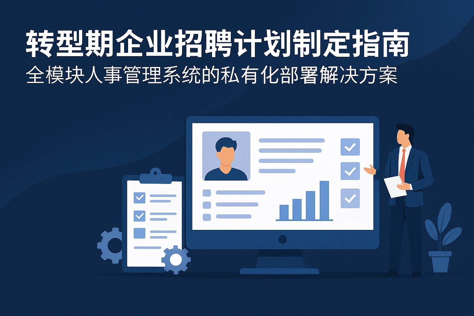 转型期企业招聘计划制定指南:全模块人事管理系统的私有化部署解决方案