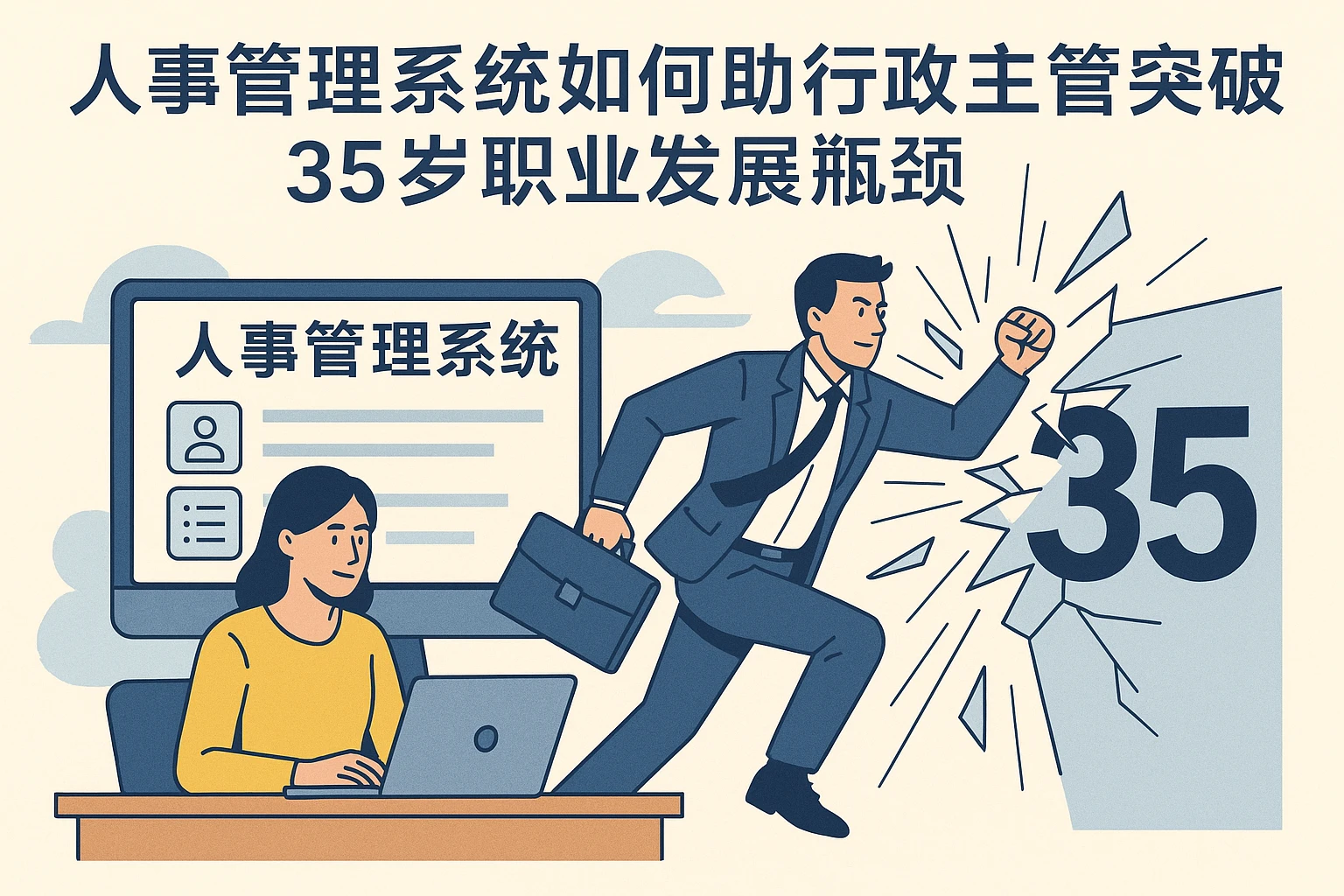 人事管理系统如何助力行政主管突破35岁职业发展瓶颈