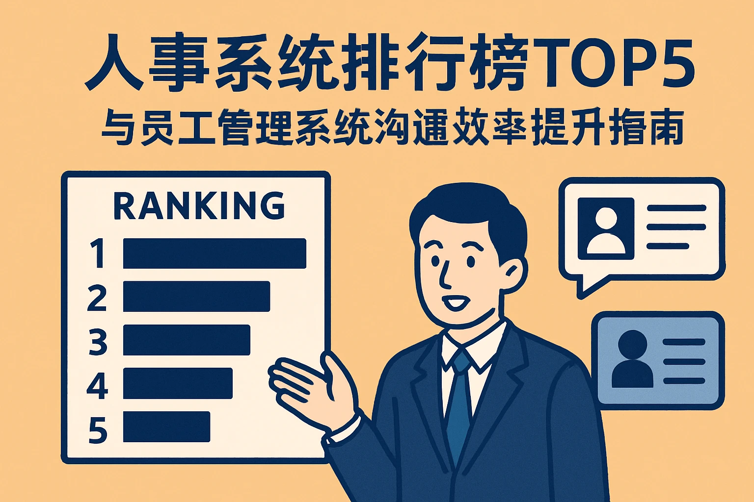 人事系统排行榜TOP5与员工管理系统沟通效率提升指南
