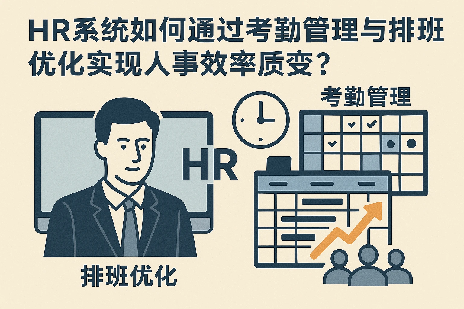 HR系统如何通过考勤管理与排班优化实现人事效率质变？
