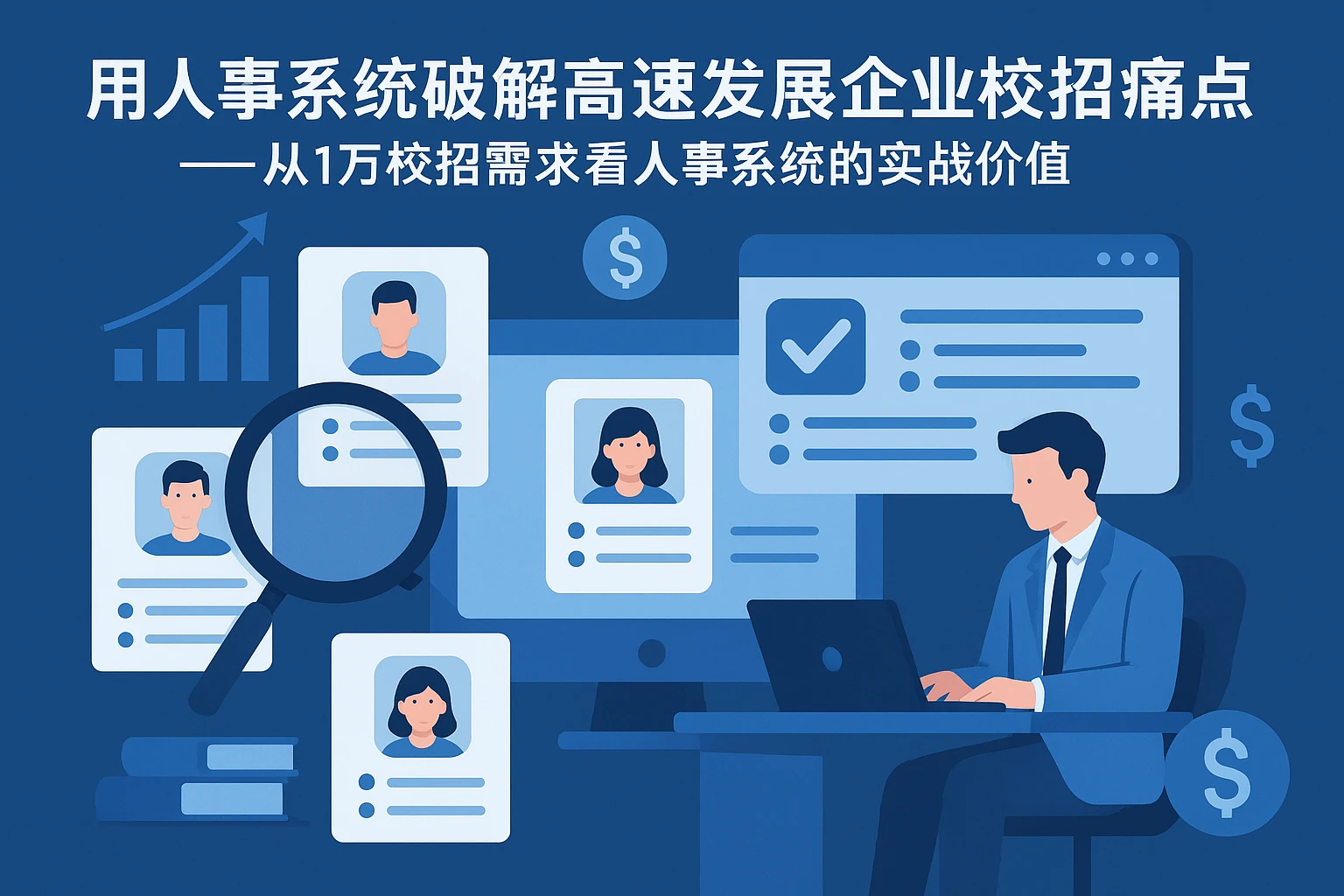 用人事系统破解高速发展企业校招痛点——从1万校招需求看人事系统的实战价值