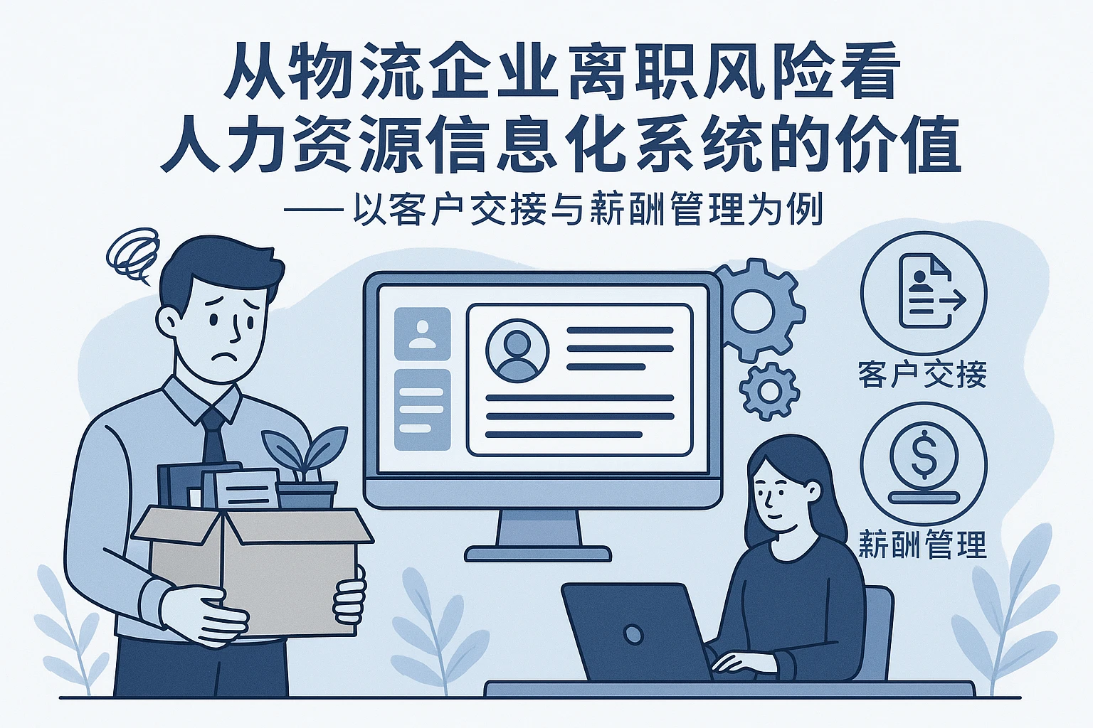 从物流企业离职风险看人力资源信息化系统的价值——以客户交接与薪酬管理为例