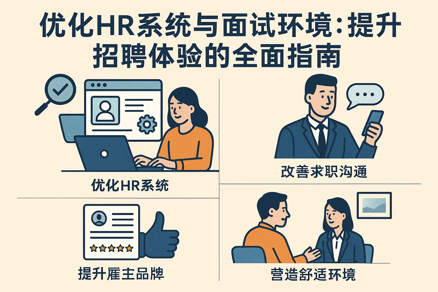 优化HR系统与面试环境：提升招聘体验的全面指南
