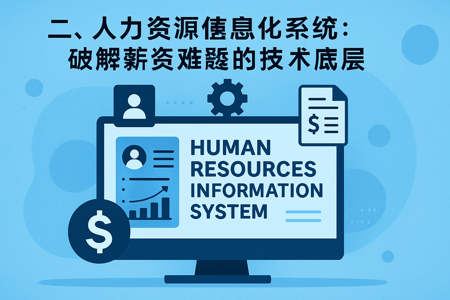 二、人力资源信息化系统：破解薪资难题的技术底层