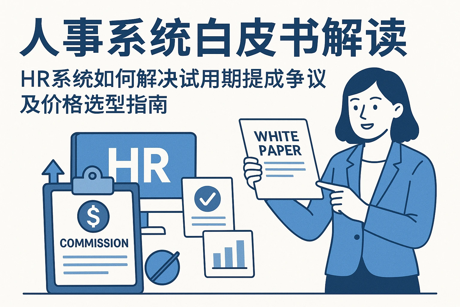 人事系统白皮书解读：HR系统如何解决试用期提成争议及价格选型指南