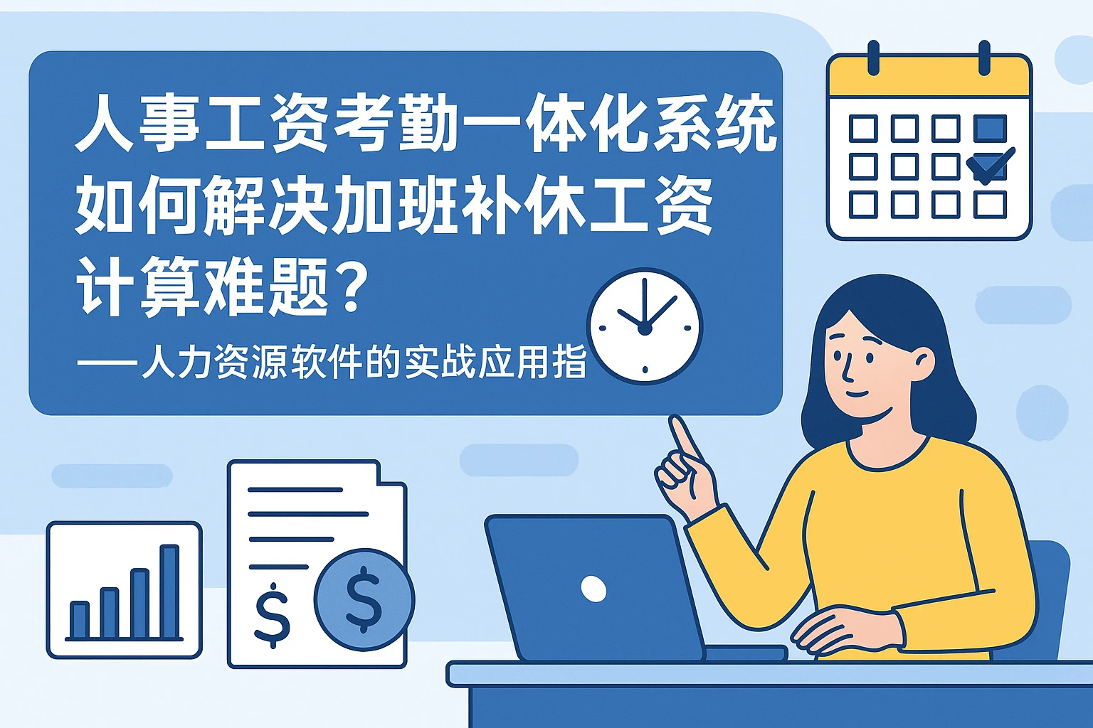 人事工资考勤一体化系统如何解决加班补休工资计算难题?——人力资源软件的实战应用指南
