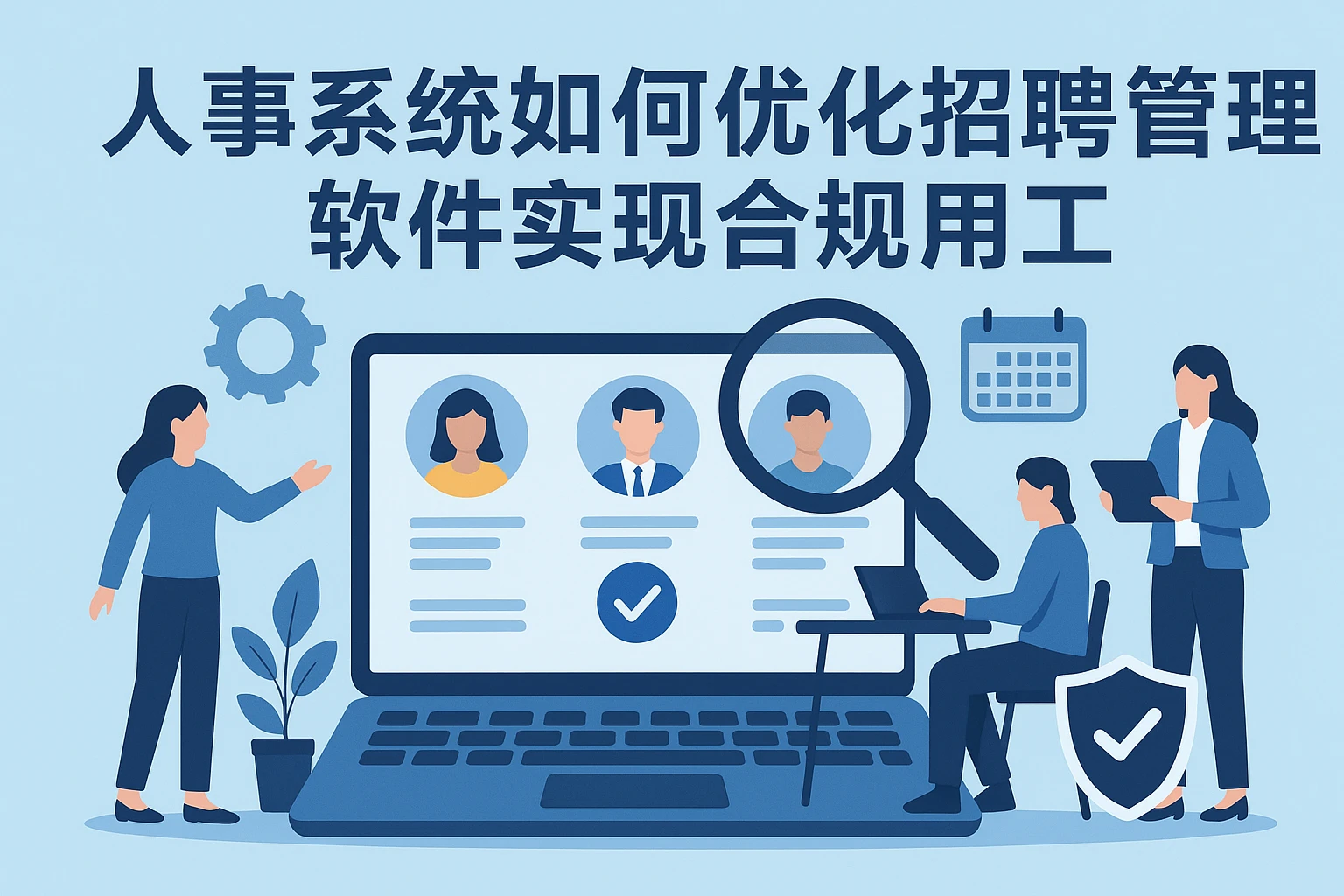 人事系统如何优化招聘管理软件实现合规用工