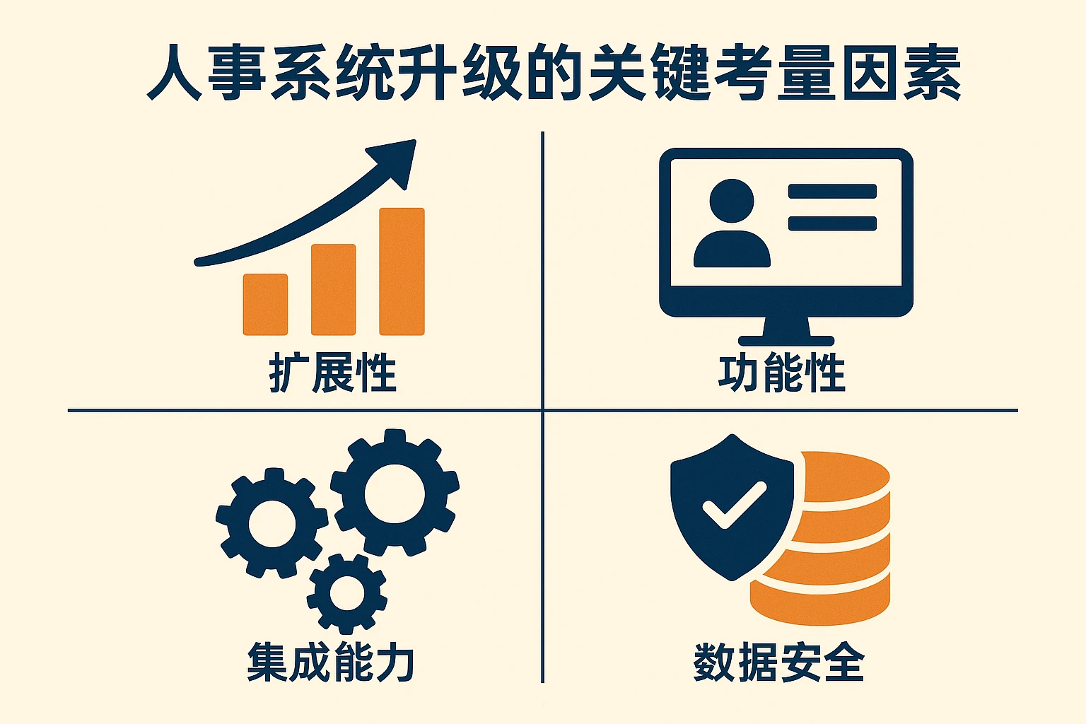 人事系统升级的关键考量因素