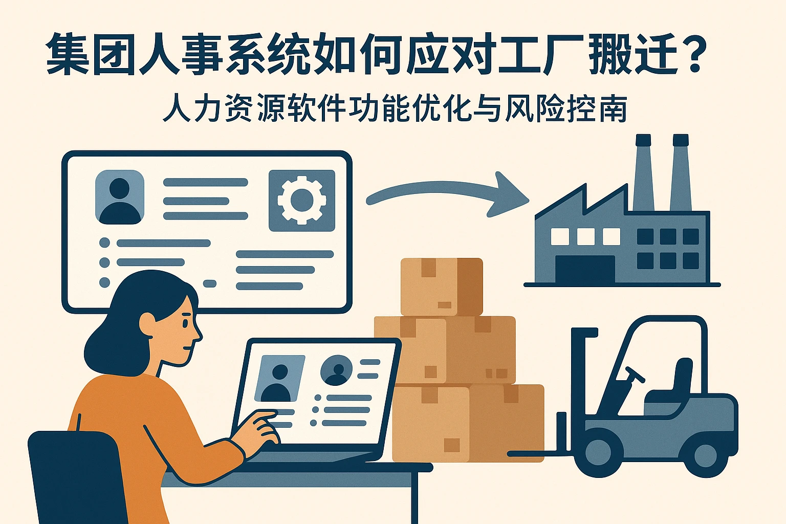 集团人事系统如何应对工厂搬迁挑战？人力资源软件功能优化与风险防控指南