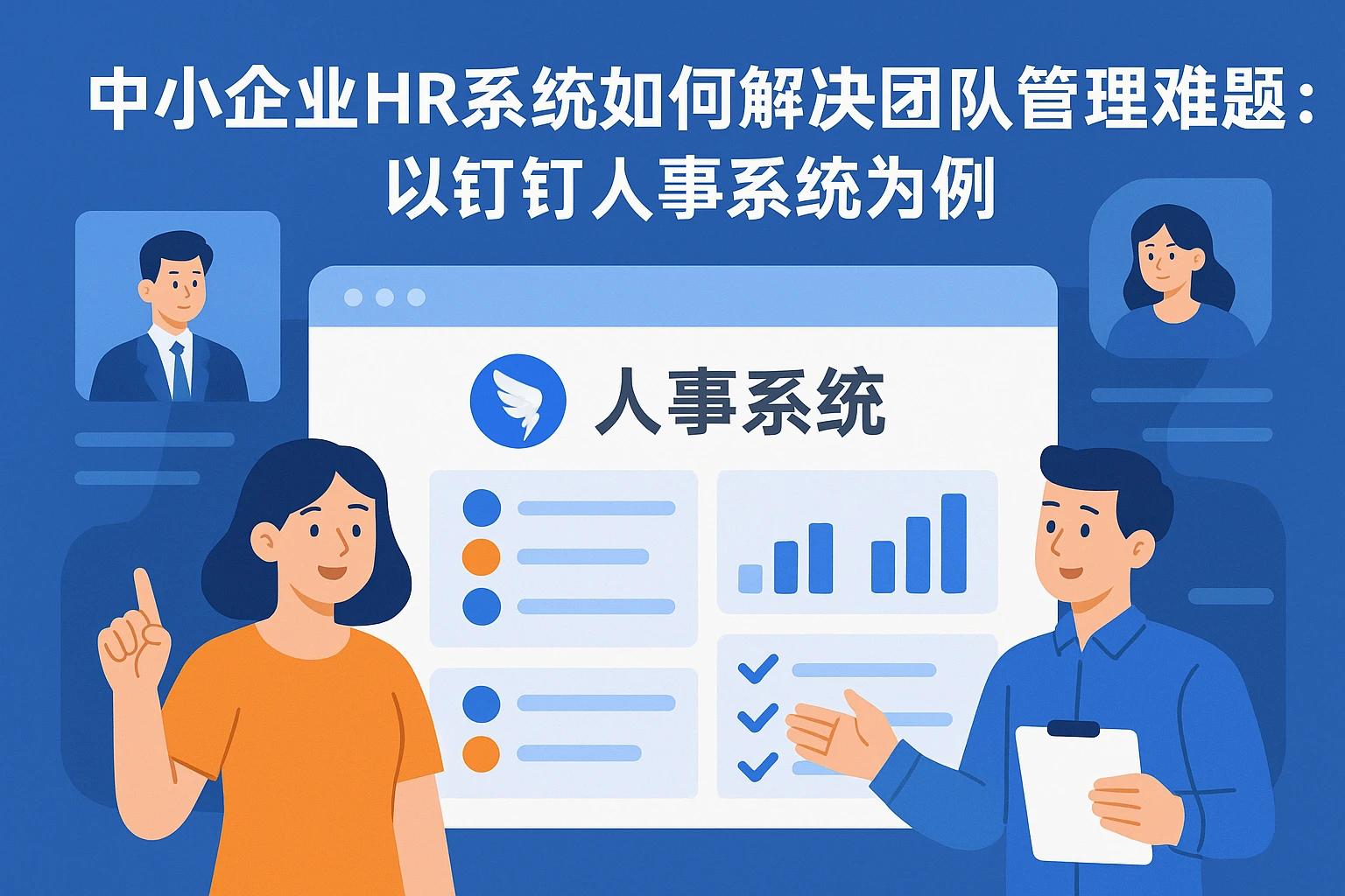 中小企业HR系统如何解决团队管理难题：以钉钉人事系统为例