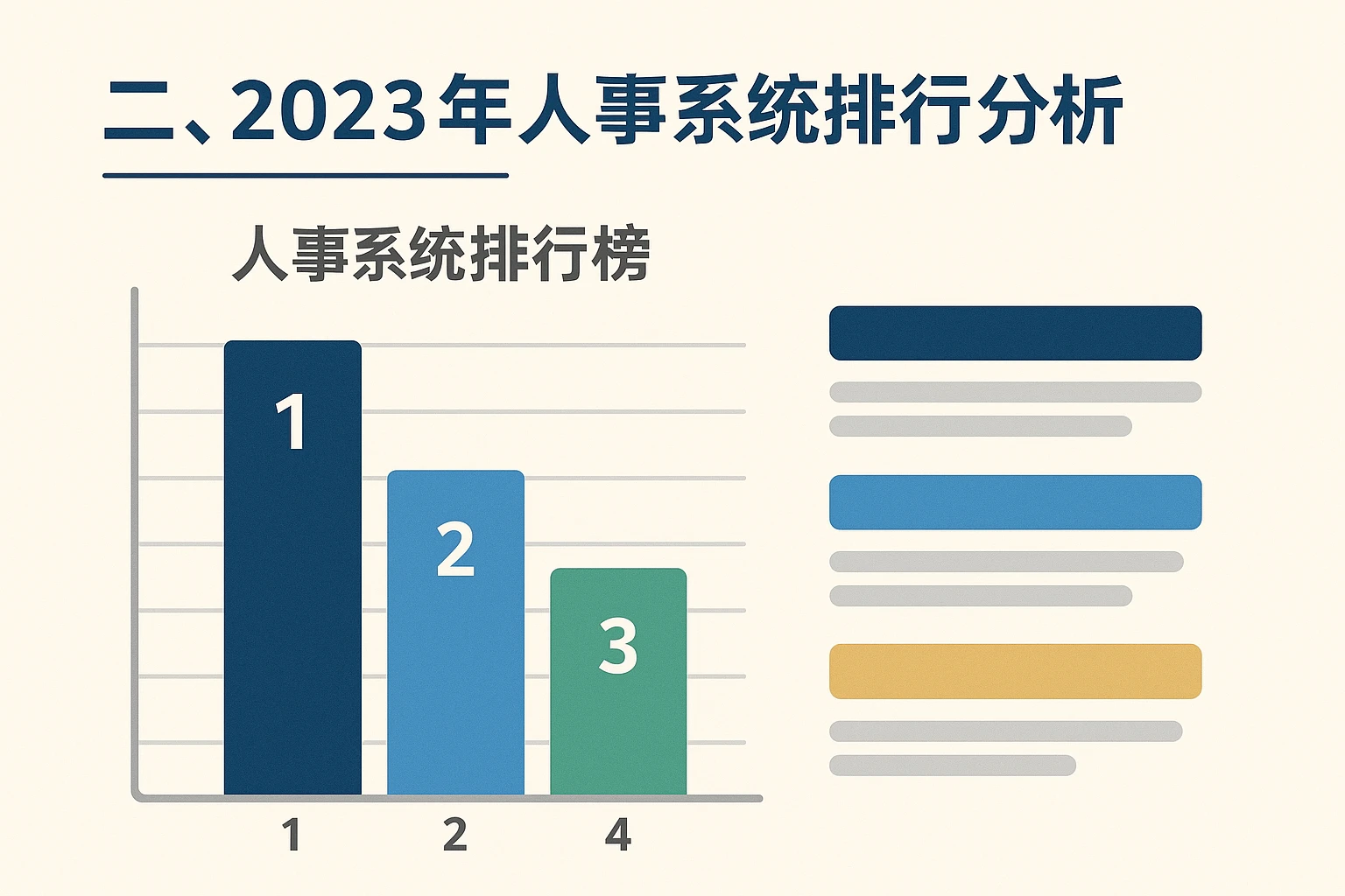 二、2023年人事系统排行榜分析