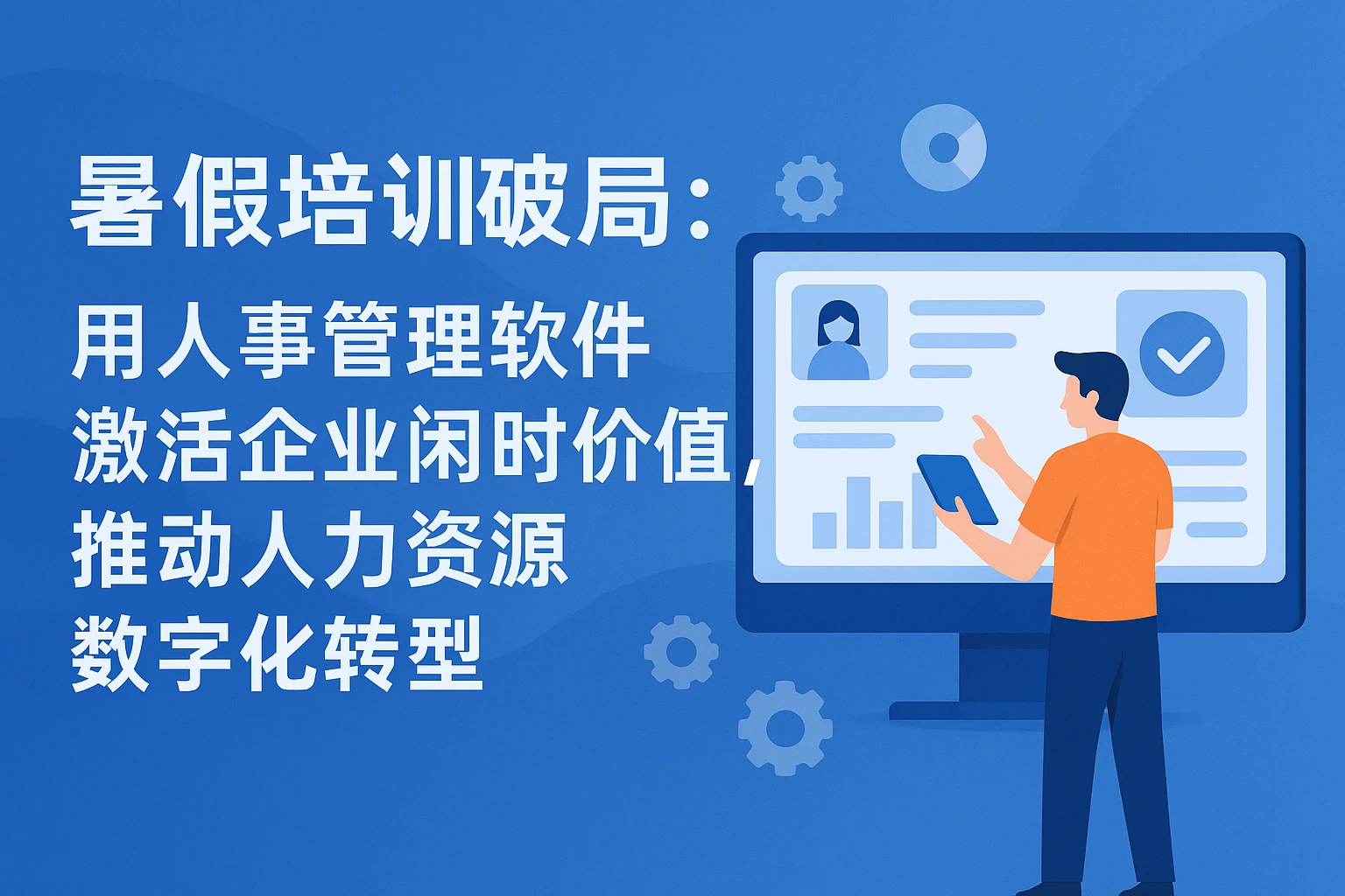 暑假培训破局：用人事管理软件激活企业闲时价值，推动人力资源数字化转型