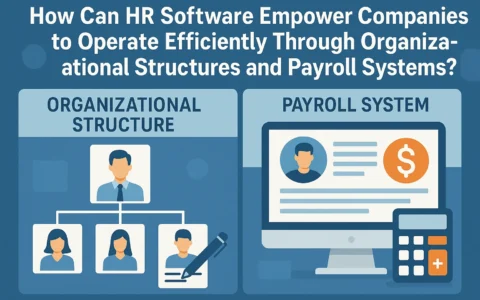 人事管理软件如何通过组织架构与工资管理系统赋能企业高效运营？