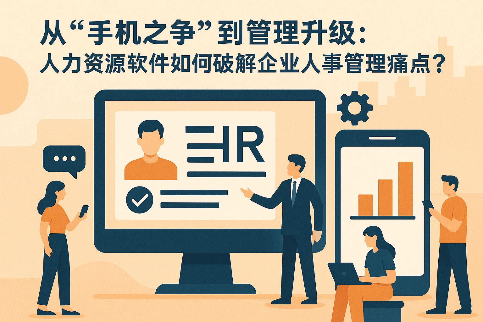 从“手机之争”到管理升级:人力资源软件如何破解企业人事管理痛点?