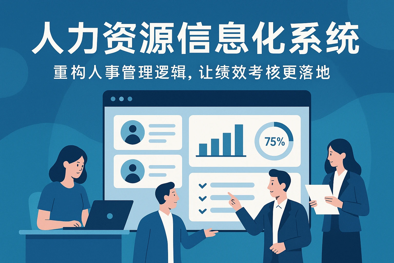 人力资源信息化系统：重构人事管理逻辑，让绩效考核更落地