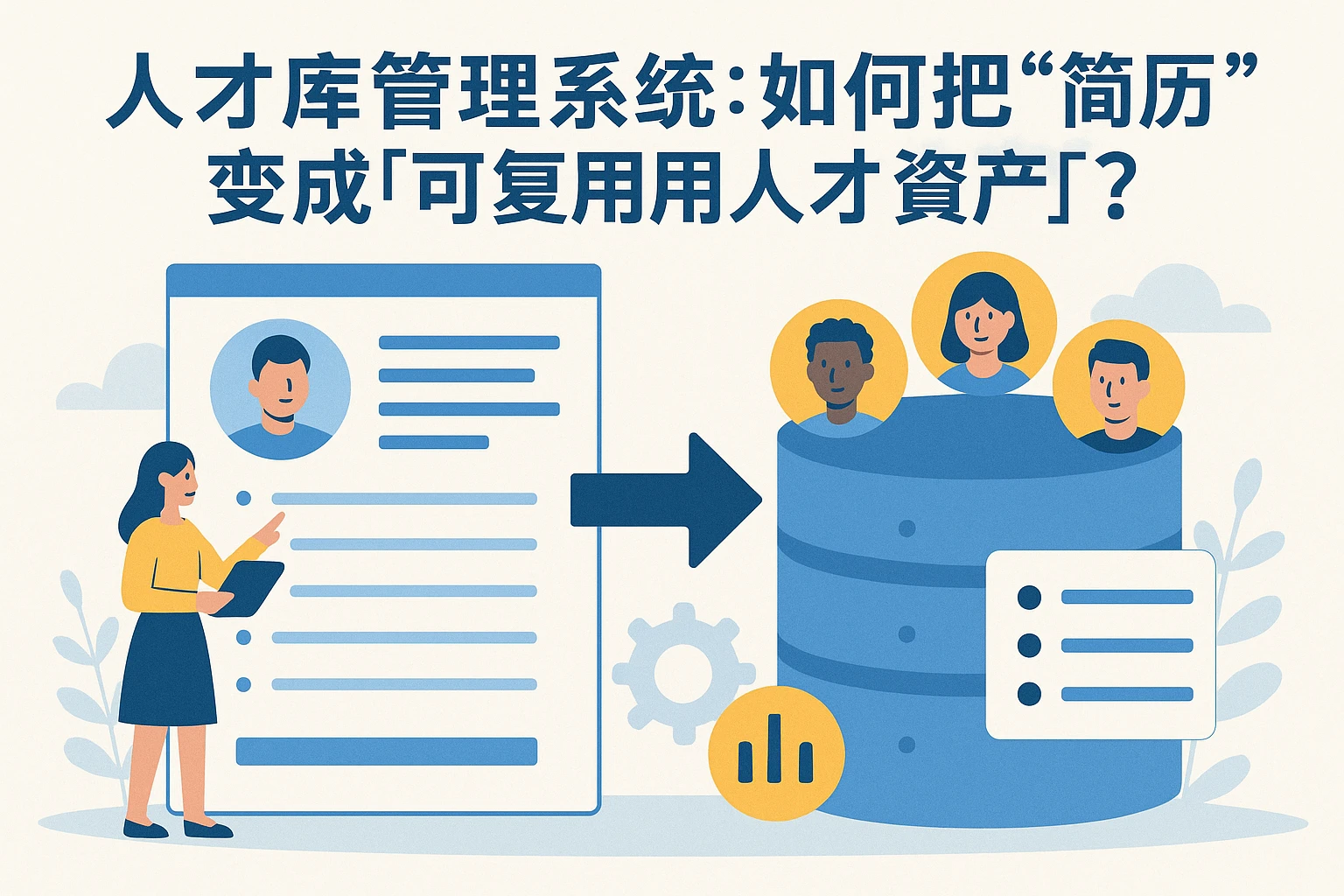 2. 人才库管理系统：如何把“简历”变成“可复用的人才资产”？