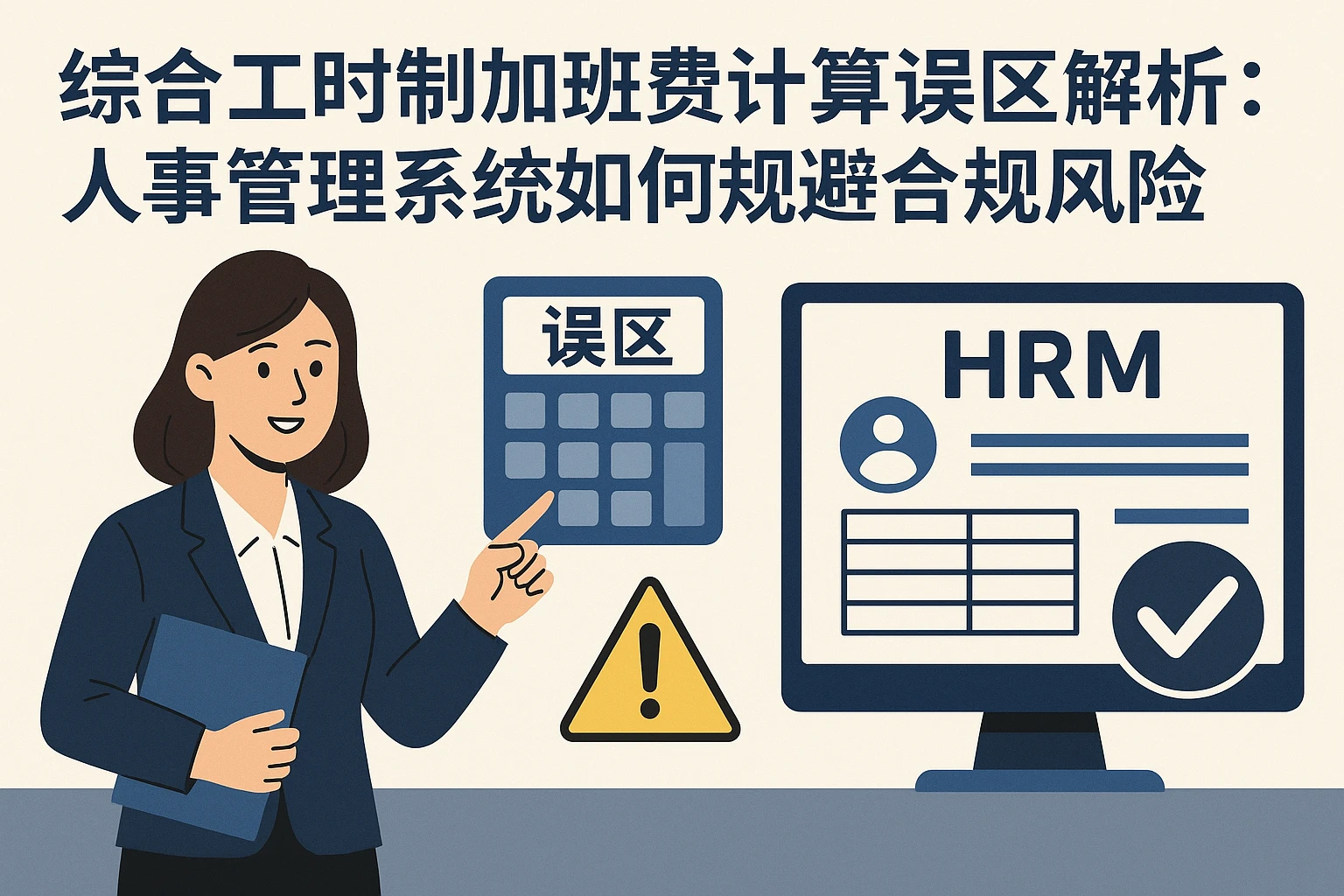 综合工时制加班费计算误区解析：人事管理系统如何规避合规风险
